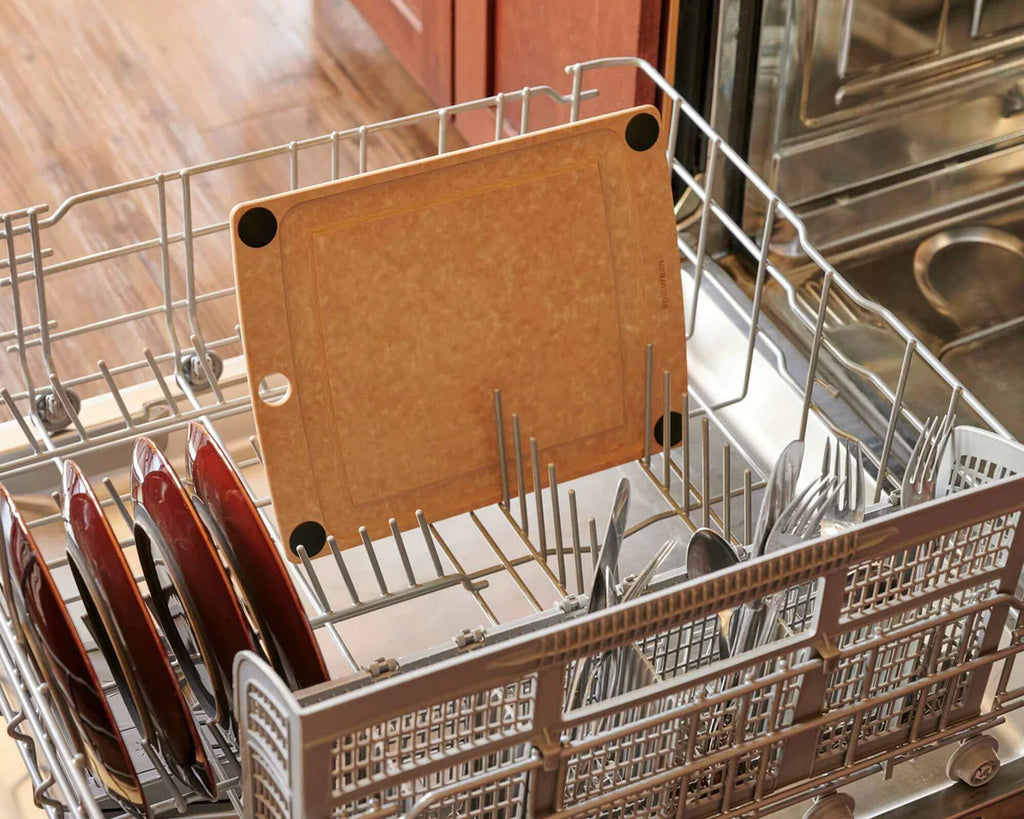 Epicurean All-in-One Series Cutting Board, Natural/Black feet, Multiple Sizes