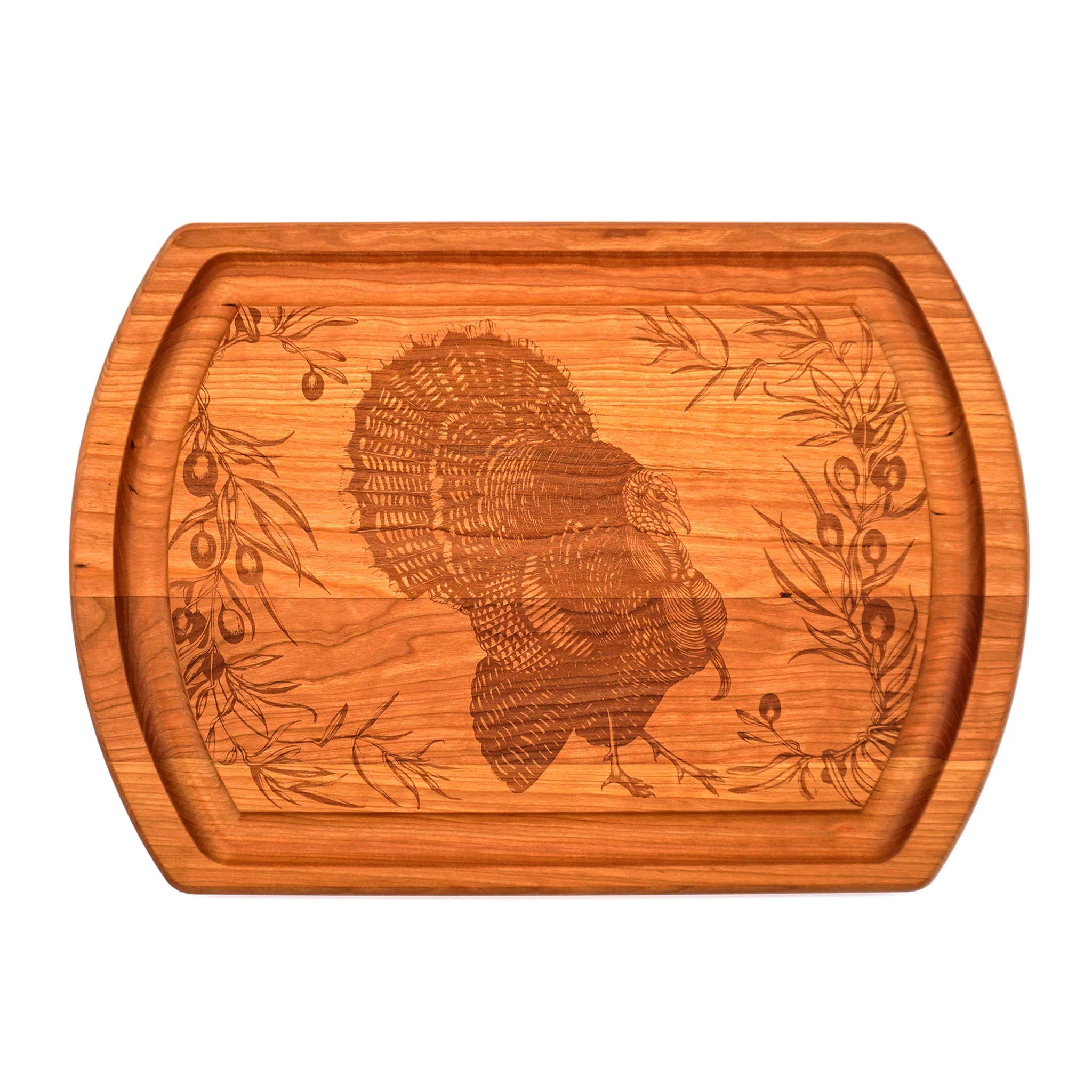 Laura Zindel Cherry Reversible Carving Board, Multiple Designs